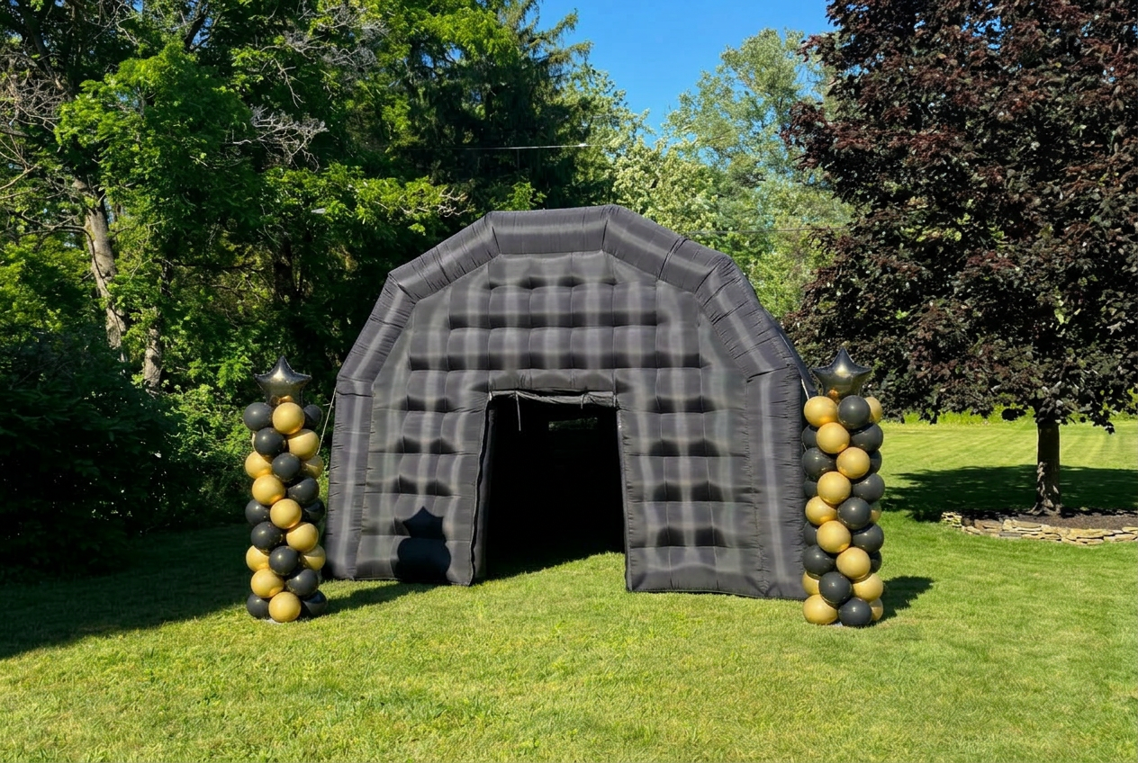 PopHaus inflatable nightclub set up as Club Judith